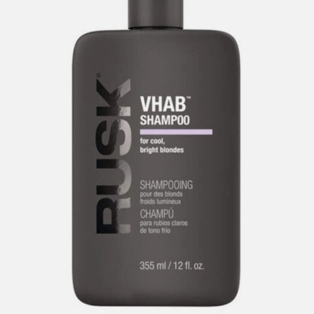 Rusk VHAB Shampoo For Cool, Bright Blondes 12 oz